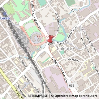 Mappa Largo Caleotto, 15, 23900 Lecco, Lecco (Lombardia)