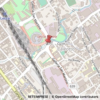 Mappa Via Amendola 113 Centro Commerciale La Meridiana, 23900 Lecco, Lecco (Lombardia)