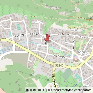 Mappa Via Fratelli Benedetti, 21, 38065 Mori, Trento (Trentino-Alto Adige)