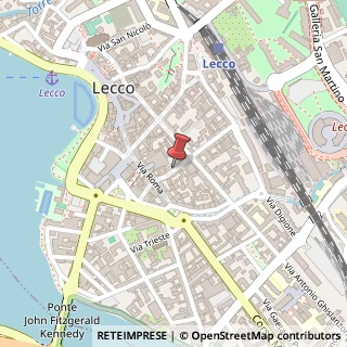 Mappa Via Carlo Cattaneo, 33, 23900 Lecco, Lecco (Lombardia)