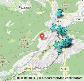 Mappa Via dell'Ecologia, 22033 Asso CO, Italia (1.024)