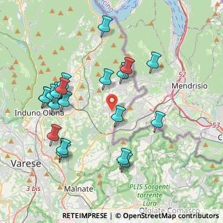 Mappa Via dei Mughetti, 21059 Viggiù VA, Italia (4.175)