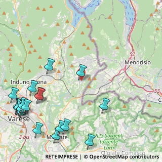 Mappa Via dei Mughetti, 21059 Viggiù VA, Italia (6.3165)