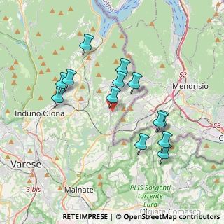 Mappa Via dei Mughetti, 21059 Viggiù VA, Italia (3.46308)