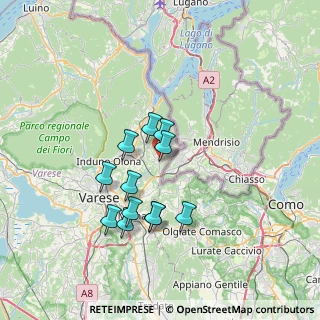 Mappa Via dei Mughetti, 21059 Viggiù VA, Italia (6.01833)