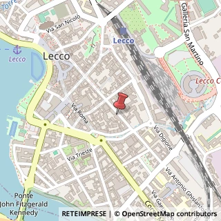 Mappa Via Fratelli Cairoli, 60, 23900 Lecco, Lecco (Lombardia)