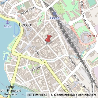 Mappa Via cairoli fratelli, 23900 Lecco, Lecco (Lombardia)