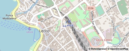 Mappa Lecco