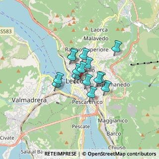 Mappa Piazza Stazione, 23900 Lecco LC, Italia (0.97333)