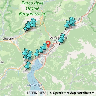 Mappa 24060 Rogno BG, Italia (8.3065)