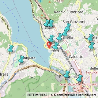 Mappa Via Battisti, 23900 Lecco LC, Italia (1.11071)