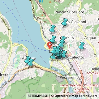Mappa Via Battisti, 23900 Lecco LC, Italia (0.66938)