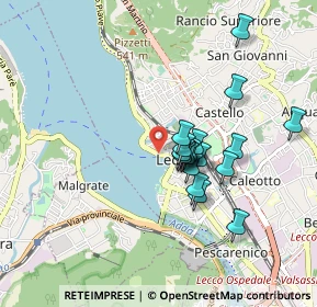 Mappa Via Battisti, 23900 Lecco LC, Italia (0.69722)