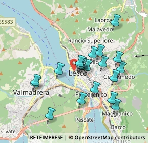 Mappa Via Battisti, 23900 Lecco LC, Italia (1.6405)