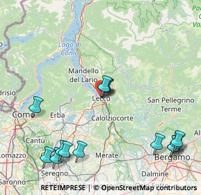 Mappa Via Battisti, 23900 Lecco LC, Italia (20.305)