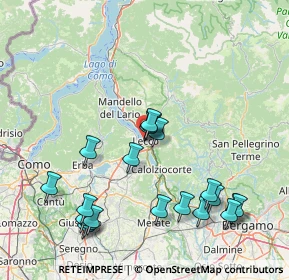 Mappa Via Battisti, 23900 Lecco LC, Italia (17.4825)
