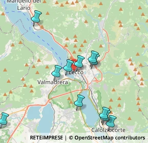 Mappa Via Battisti, 23900 Lecco LC, Italia (4.96846)