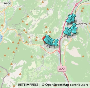 Mappa Via A, 38065 Mori TN, Italia (3.50167)