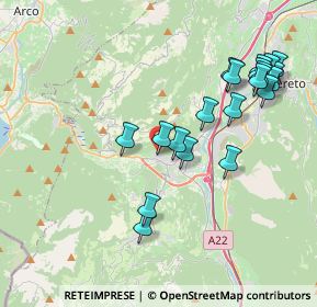 Mappa Via A, 38065 Mori TN, Italia (4.0995)