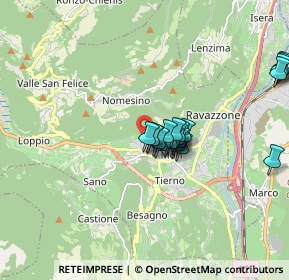 Mappa Via A, 38065 Mori TN, Italia (1.4505)