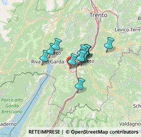 Mappa Via A, 38065 Mori TN, Italia (7.62538)