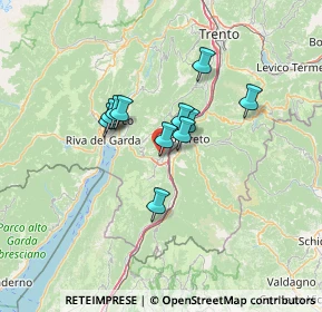 Mappa Via Monte Albano, 38065 Mori TN, Italia (9.25818)