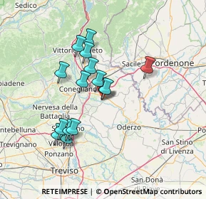 Mappa Via Europa, 31028 Vazzola TV, Italia (11.936)