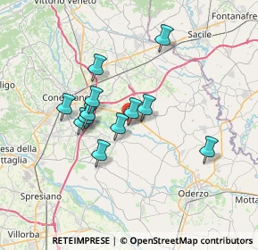 Mappa Via Europa, 31028 Vazzola TV, Italia (5.58083)