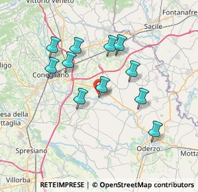 Mappa Via Europa, 31028 Vazzola TV, Italia (6.43364)