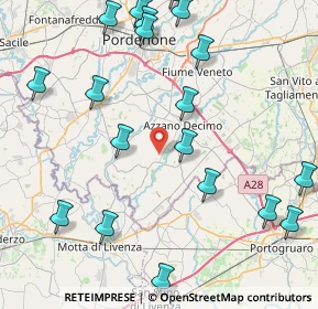 Mappa Via Bosco Mantova, 33082 Azzano Decimo PN, Italia (10.61)