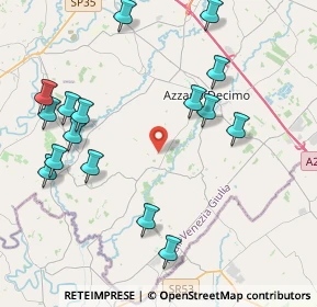 Mappa Via Bosco Mantova, 33082 Azzano Decimo PN, Italia (4.6675)