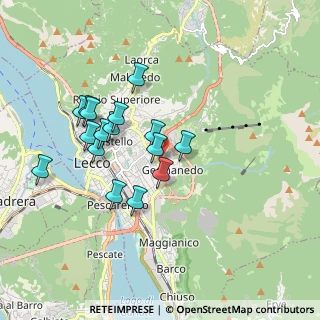 Mappa Via On. Celestino Ferrario, 23900 Lecco LC, Italia (1.6175)