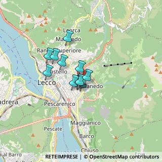Mappa Via On. Celestino Ferrario, 23900 Lecco LC, Italia (1.07182)