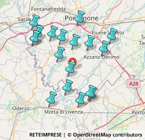 Mappa Str. del Mobile A, 33087 Pasiano di Pordenone PN, Italia (7.44889)