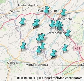 Mappa Str. del Mobile A, 33087 Pasiano di Pordenone PN, Italia (6.55579)