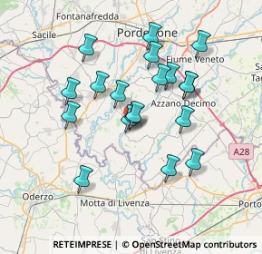 Mappa Str. del Mobile A, 33087 Pasiano di Pordenone PN, Italia (6.27579)