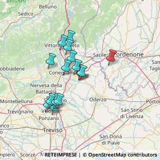 Mappa Via Serenissima, 31028 Vazzola TV, Italia (11.98067)