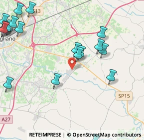 Mappa Via Serenissima, 31028 Vazzola TV, Italia (5.837)