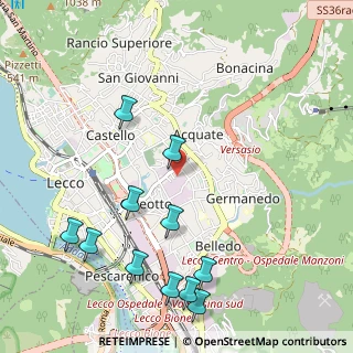 Mappa Via Goito, 23900 Lecco LC, Italia (1.23182)