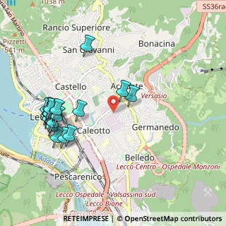 Mappa Via Goito, 23900 Lecco LC, Italia (1.113)