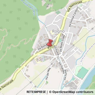 Mappa Via Nazionale, 25, 24060 Rogno, Bergamo (Lombardia)