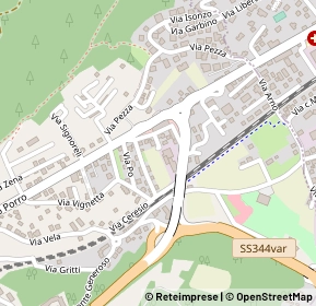 Mappa Via Ceresio, 21056 Arcisate VA, Italia (0.11538)