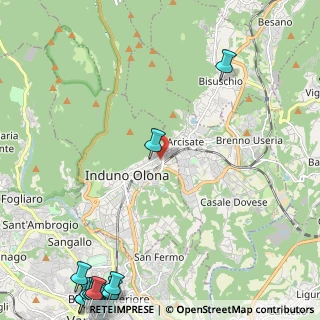Mappa Via Monte Sant'Elia, 21056 Induno Olona VA, Italia (4.201)