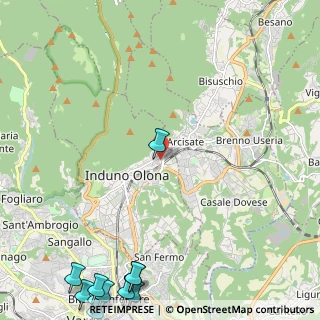 Mappa Via Monte Sant'Elia, 21056 Induno Olona VA, Italia (3.85455)