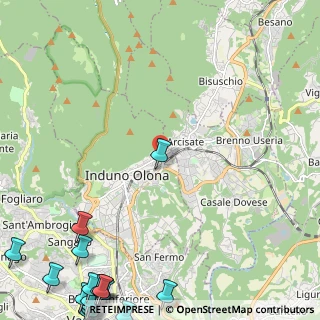 Mappa Via Monte Sant'Elia, 21056 Induno Olona VA, Italia (4.239)