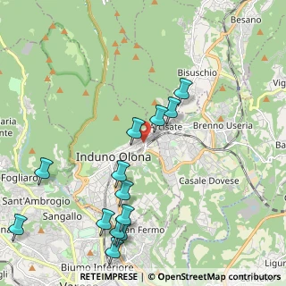 Mappa Via Monte Sant'Elia, 21056 Induno Olona VA, Italia (2.39)