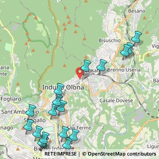 Mappa Via Monte Sant'Elia, 21056 Induno Olona VA, Italia (3.02)