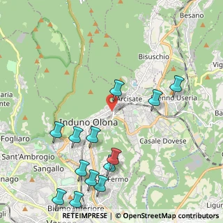 Mappa Via Monte Sant'Elia, 21056 Induno Olona VA, Italia (2.57)