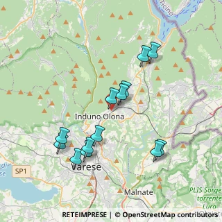 Mappa Via Monte Sant'Elia, 21056 Induno Olona VA, Italia (3.71077)
