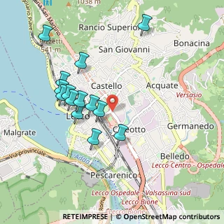 Mappa Via XI Febbraio, 23900 Lecco LC, Italia (0.92071)